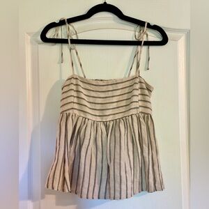 Striped Sleeveless Top